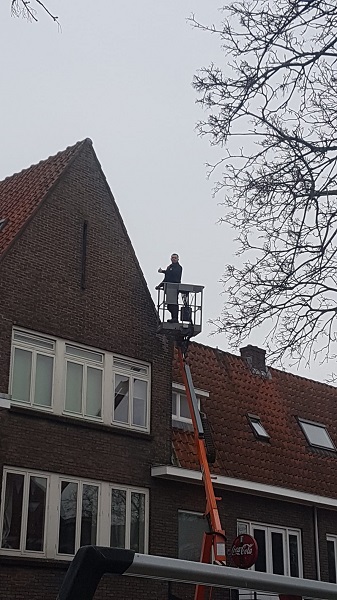  stormschade dak Noordwijkerhout